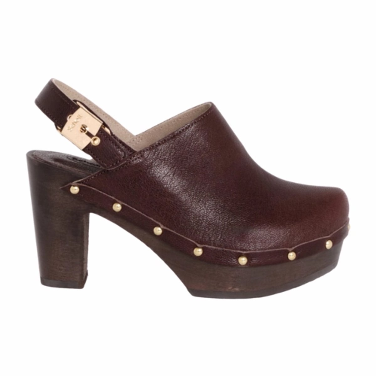 Scholl Sandaal Women Miami Clog B S Dark Brown