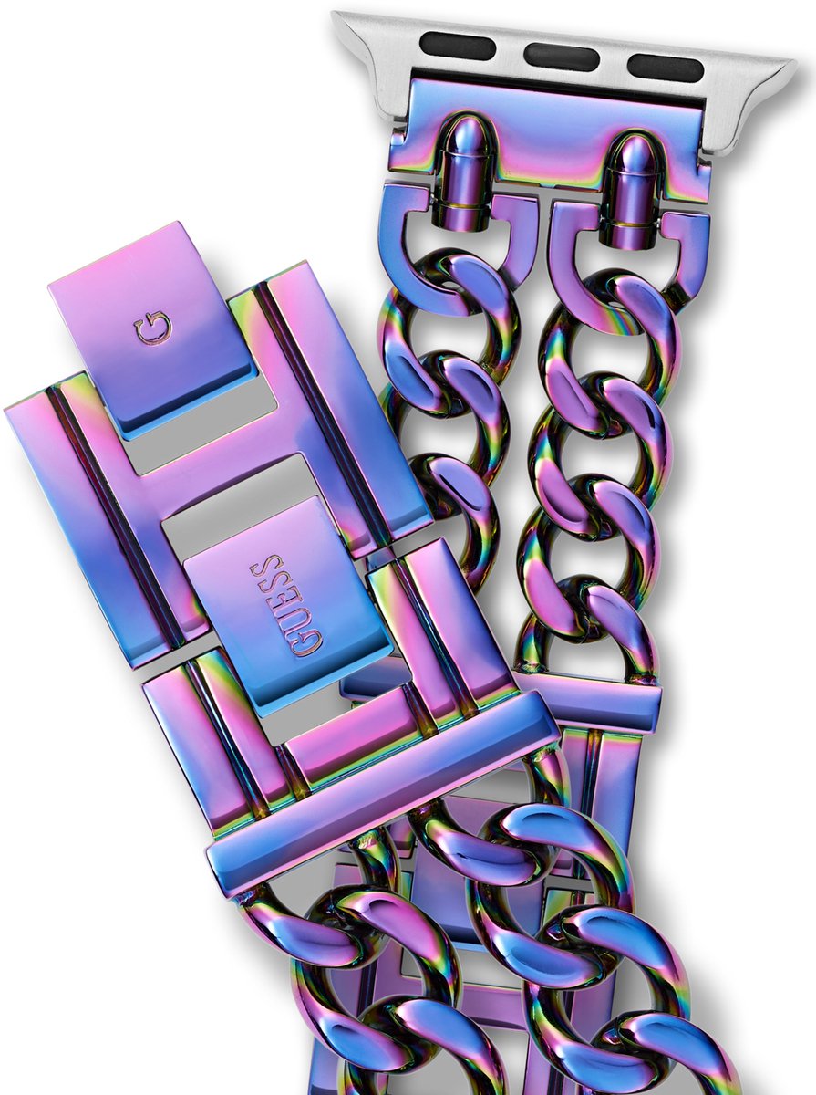 Guess Guess Apple Band (38Mm-40Mm) Horlogebanden Roze Armband Gemaakt Van 100% Roestvrij Staal Not Applicable CS2014S1, CS2014S2, CS2014S3