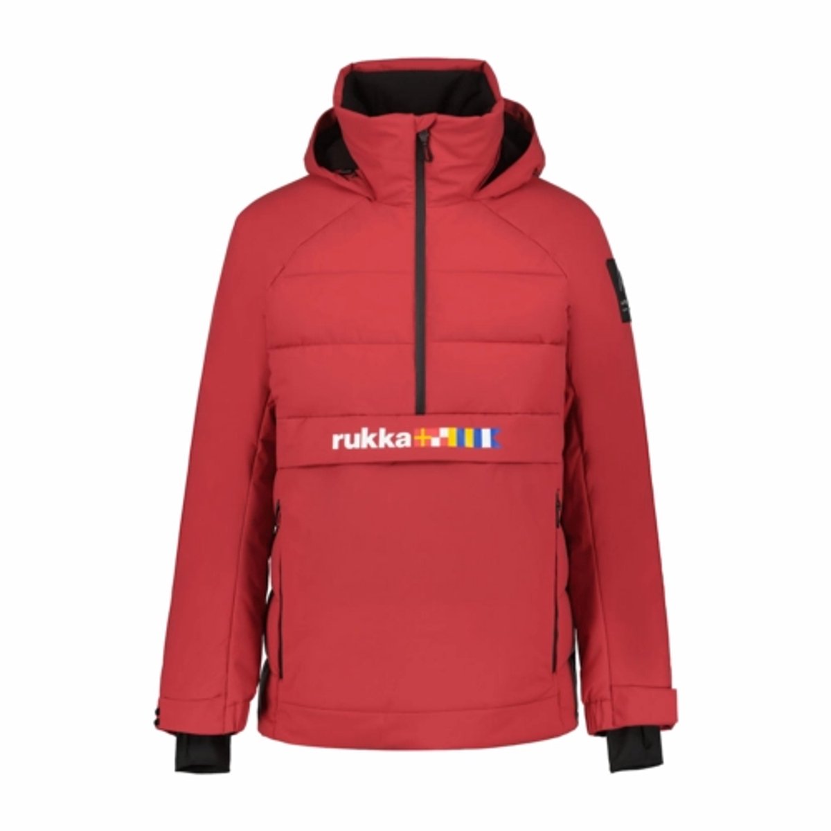 Winterjas Rukka Unisex Simpele Classic Rood
