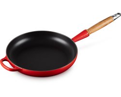 Le Creuset Koekenpan Signature - Kersenrood - Ø 28 cm - Geëmailleerde Anti-aanbaklaag - Geschikt voor Alle Warmtebronnen, inclusief Inductie - Vaatwasserbestendig - Levenslange Garantie Le Creuset Koekenpan Signature - Kersenrood - Ø 28 cm - Geëmailleerde Anti-aanbaklaag - Geschikt voor Alle Warmtebronnen, inclusief Inductie - Vaatwasserbestendig - Levenslange Garantie
