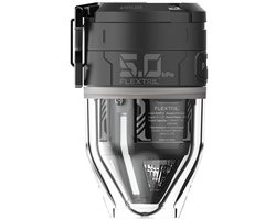 FLEXTAIL MAX PUMP 3 - Hoge snelheid 2-in-1 oplaadbare luchtpomp en zaklamp lichtgewicht kleur ZWART.