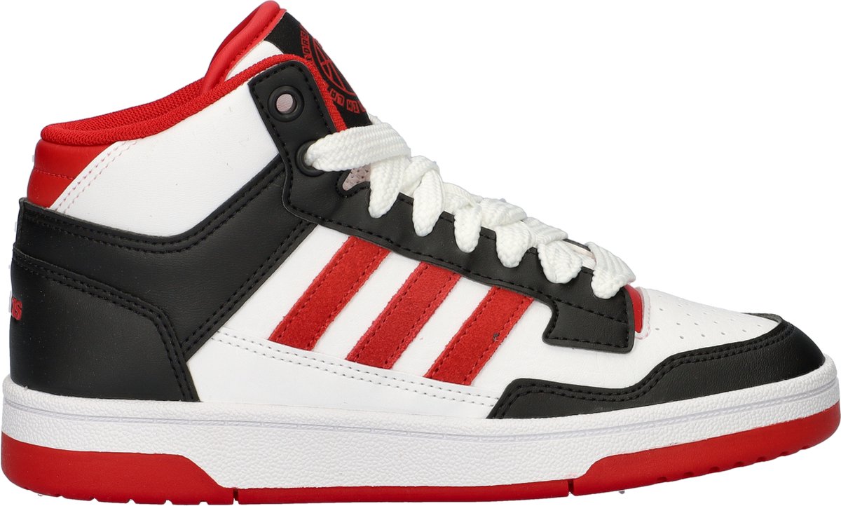 Adidas Rapid Court Mid jongens sneaker Zwart