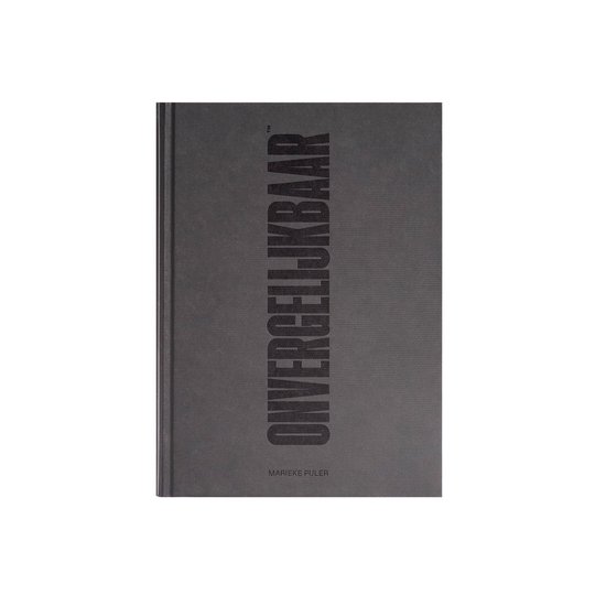 Onvergelijkbaar - cover