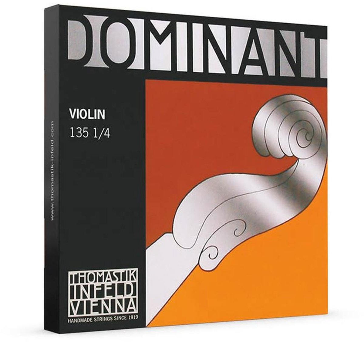 Thomastik Infeld TH-135-14 violin string set 1/4, synthetic core, includes TH-130-14