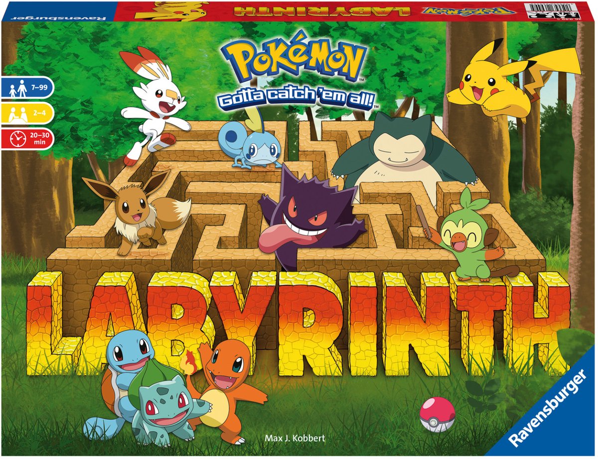Ravensburger Pokemon Labyrinth - Bordspel — afbeelding 6