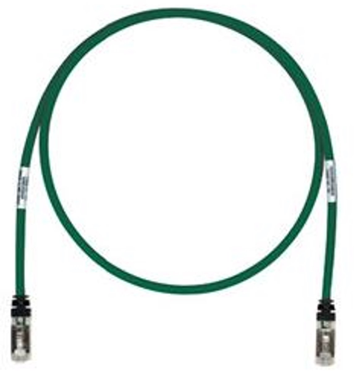 Panduit Cat6A F/UTP RJ45 netwerkkabel Groen 5 m F/UTP (FTP)