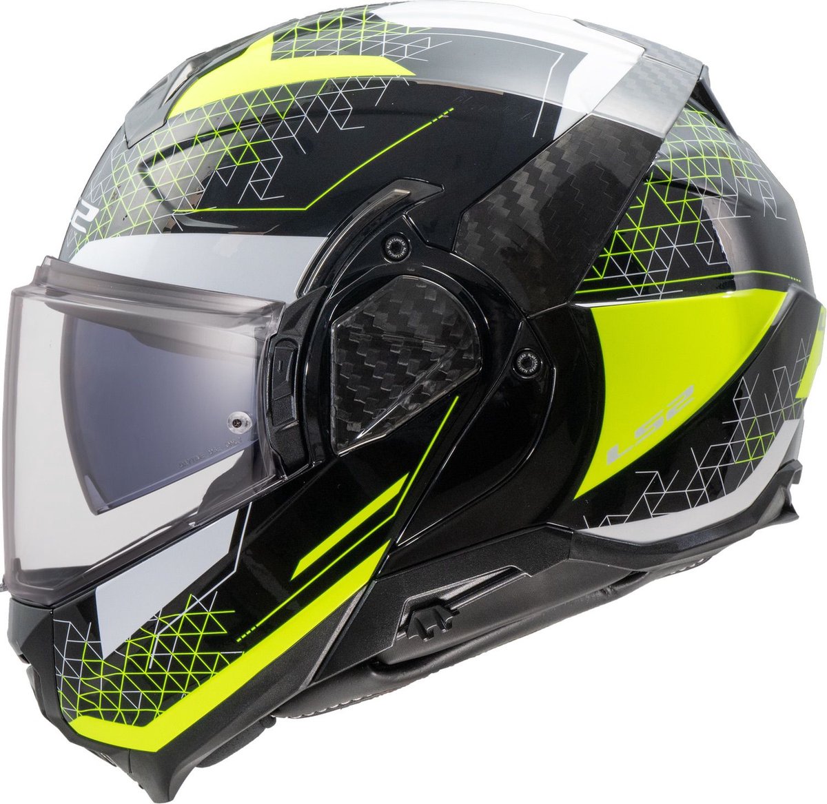LS2 Helm Advant II Astral FF910 geel maat S