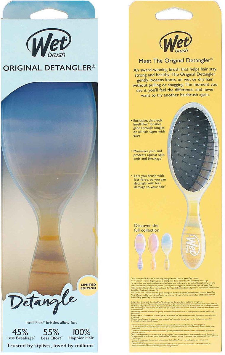 Wet Brush Original Detangler Desert Afterglow Blue