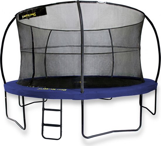 Jumpking Trampoline Met Net En Ladder Jumppod Deluxe 305 Cm Blauw (2016