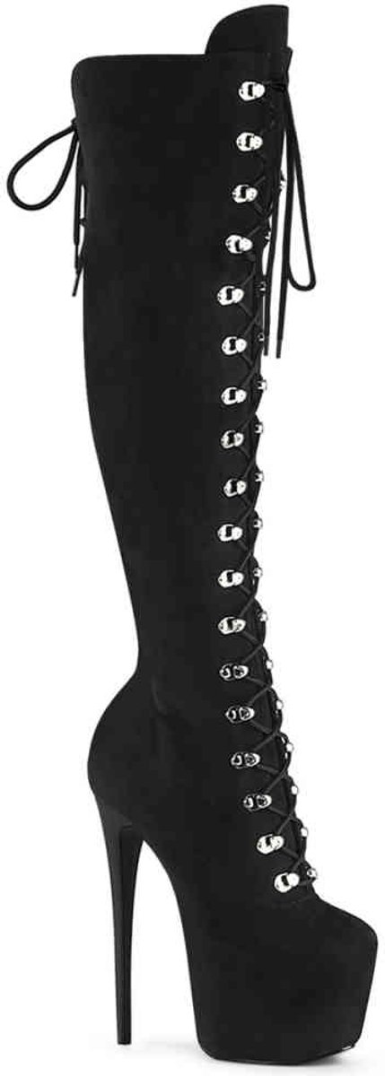 Pleaser JUBILANT-3012FS Plateau overknee Laarzen 37 Shoes Zwart