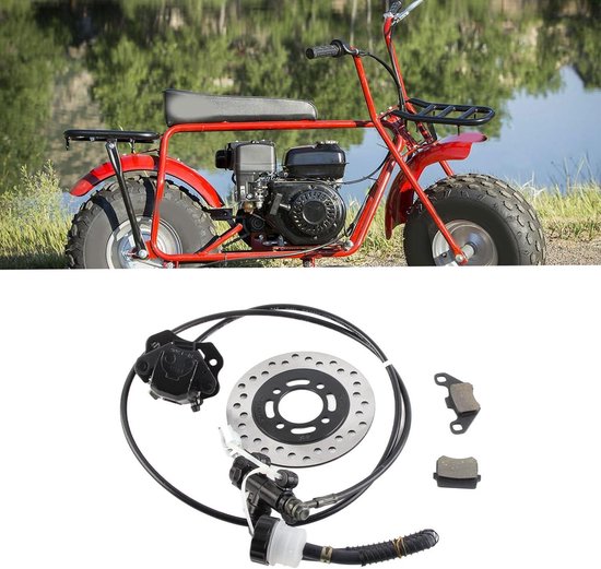 GOOFIT ScheibenbremsbeläGe Ersatz für 50cc 70cc 90cc 110cc 125cc 150cc