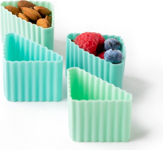 Lekkabox® Bento Triangle Cups in Pastel