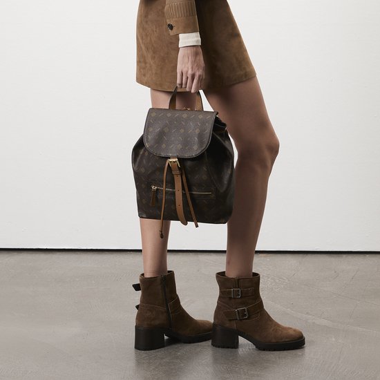 DESA Bottes Daim Marron Femme Astuce de chaussure: rond Taille: 40 EU