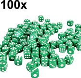 Groen met Witte stippen