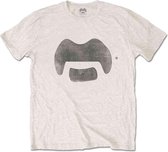 Frank Zappa - Tache Heren T-shirt - 2XL - Wit