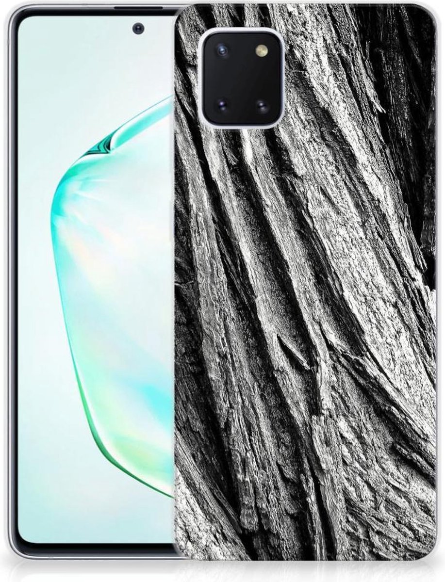 Bumper Hoesje Samsung Galaxy Note 10 Lite Boomschors Grijs