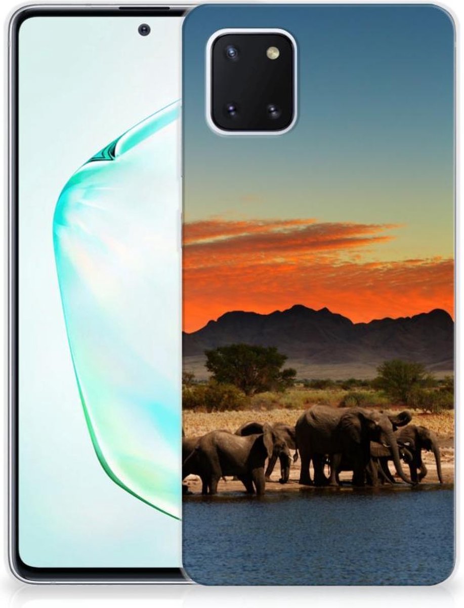 Samsung Galaxy Note 10 Lite TPU Hoesje Olifanten