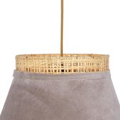 QAZQA frills - Landelijkee Hanglamp - 1 lichts - Ø 450 mm - Beige -  Woonkamer | Slaapkamer | Keuken