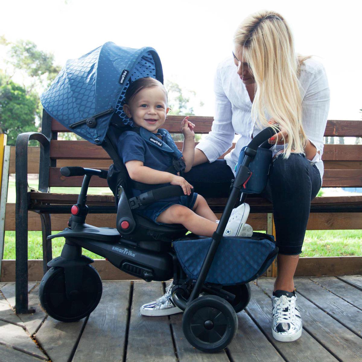 SmarTrike Opvouwbare 8 in 1 Driewieler 