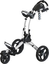 Rovic RV1S Swivel 360 Golftrolley - Wit Zwart