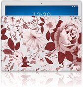 Tablethoes Lenovo Tab P10 Watercolor Flowers