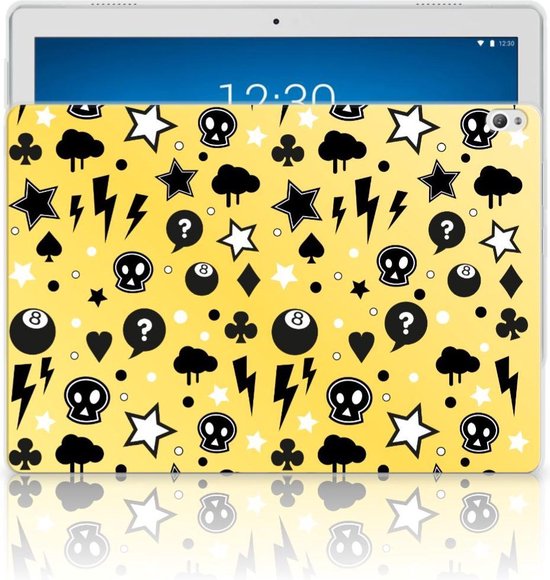Lenovo Tab P10 Tablet BackCover Punk Yellow