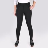 Montar Rijbroek  Highwaist 2078 Siliconen - Black - 36