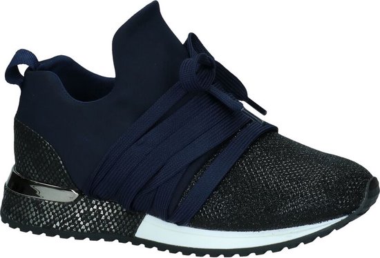 La Strada Donkerblauwe Slip-on Sneakers Meisjes 32 | bol.com