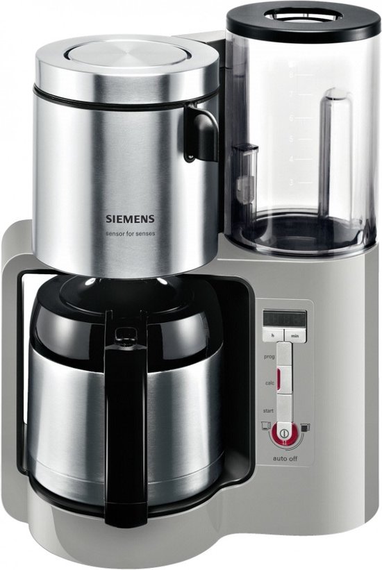 Siemens AromaSensePlus TC86505 - Koffiezetapparaat - Grijs