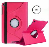 Hoesje Geschikt Voor Samsung Galaxy Tab A 10.1 hoes Roze - Galaxy Tab A 2019 hoes draaibare cover Hoesje voor de Hoesje Geschikt Voor Samsung Galaxy Tablet A 10.1