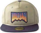 Doom Snapback Pet Retro Logo Groen/Zwart