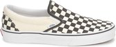 Vans Checkerboard Classic Slip-On Sneaker - Black / Off White - Maat 37