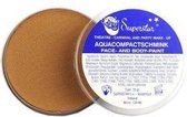 Superstar Aqua Face & Bodypaint / Schmink Licht Bruin / Camel 16gr