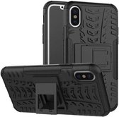 iPhone X / XS Schokbestendige Back Cover Zwart