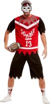 SMIFFYS - Zombie American Football speler kostuum voor mannen - M - Volwassenen kostuums