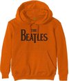 The Beatles - Drop T Logo Hoodie/trui - 2XL - Oranje