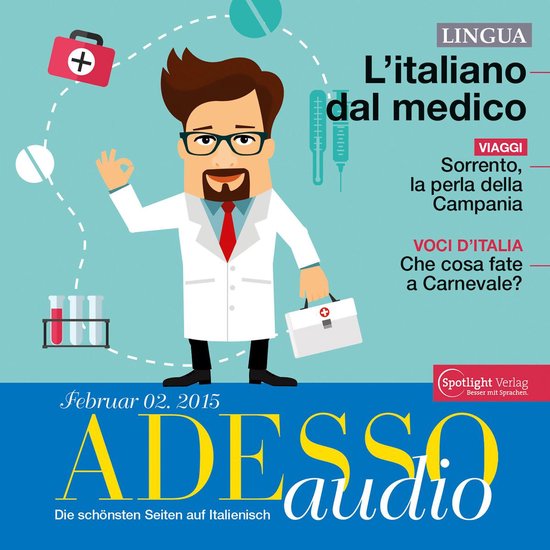 Italienisch lernen Audio - Beim Arzt - cover