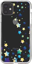 Casetastic Apple iPhone 11 Hoesje - Softcover Hoesje met Design - Funky Stars Print