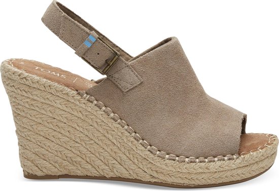 Toms Monica Ladies Wedge - Taupe - Taille 42