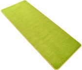 Chemin de table moderne uni Nasty - vert 80x300 cm