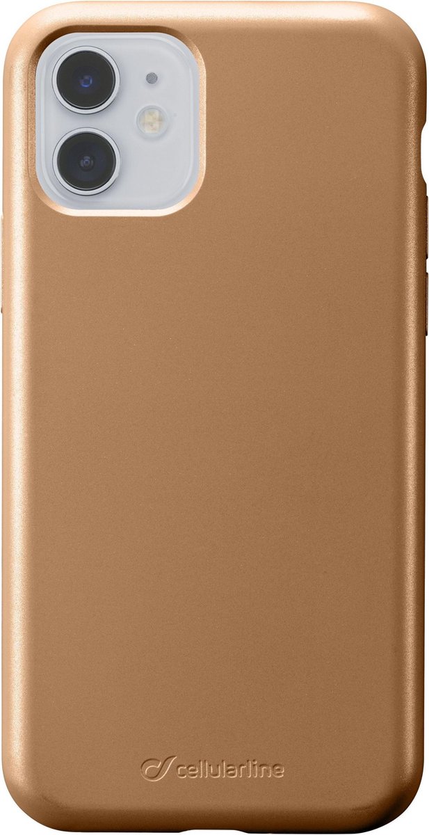 Cellularline - iPhone 11, hoesje sensation, brons