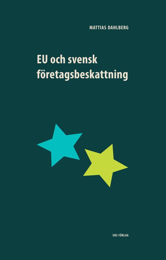 EU och svensk företagsbeskattning - cover