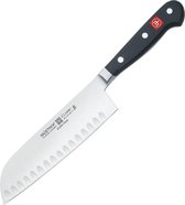 Couteau Santoku Classic Wüsthof avec empreintes 17 cm