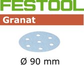 Festool Disque abrasif Granat Stf 90mm K80 50