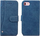 Lederen Telefoonhoesje Book Case iPhone 11 – Inclusief pasjeshouder iPhone 11 – Wallet Case iPhone 11 – Blauw