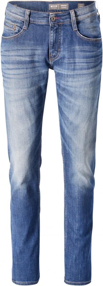 Mustang jeans - Heren Jeans - Heren - W33 X L36 - Blauw - Katoen - 3116-5111