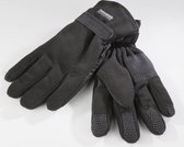 Fleece handschoenen, met Thinsulat voering, kleur zwart, maat XL