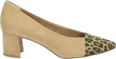 Marco Tozzi dames pump - Bruin multi - Maat 38
