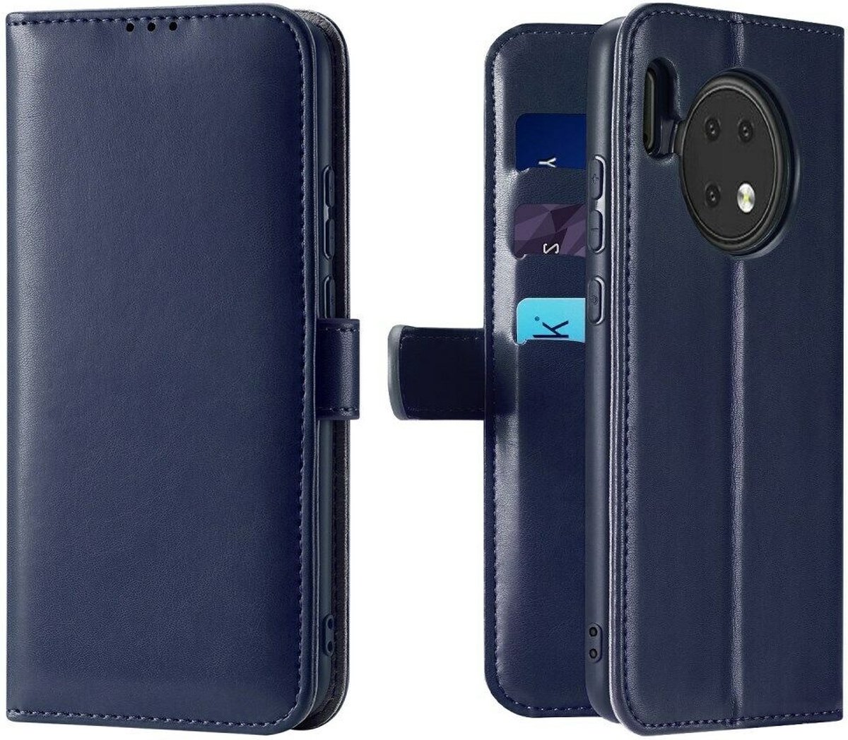 Huawei Mate 30 hoesje - Dux Ducis Kado Wallet Case - Blauw