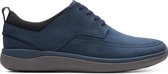 Clarks - Heren schoenen - Garratt Street - G - navy nubuck - maat 6,5